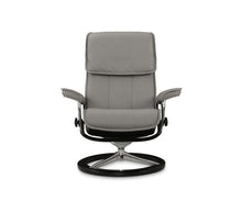 Load image into Gallery viewer, Stressless® Admiral Recliner & Ottoman - Silver Grey