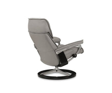 Load image into Gallery viewer, Stressless® Admiral Recliner & Ottoman - Silver Grey