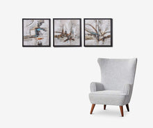 Load image into Gallery viewer, Slate Blue Splash Abstract