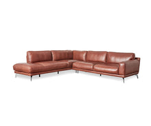 Load image into Gallery viewer, Peruna Leather Left Sectional