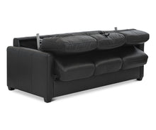 Load image into Gallery viewer, Jonas Leather Queen Sleeper Sofa - Black