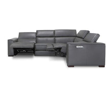 Load image into Gallery viewer, Lewen Leather Power Reclining Sectional