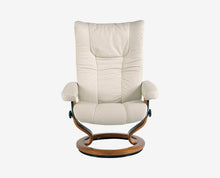 Load image into Gallery viewer, Stressless® Wing Recliner &amp; Ottoman
