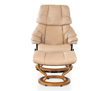 Load image into Gallery viewer, Stressless® Reno Recliner &amp; Ottoman
