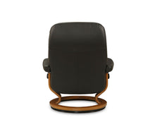 Load image into Gallery viewer, Stressless® Consul Recliner &amp; Ottoman - Black

