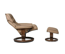 Load image into Gallery viewer, Stressless® Admiral Recliner &amp; Ottoman - Sand
