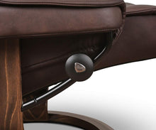 Load image into Gallery viewer, Stressless® Admiral Recliner &amp; Ottoman - Chocolate
