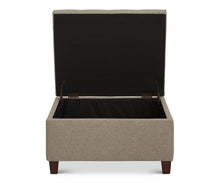 Load image into Gallery viewer, Louise Storage Ottoman

