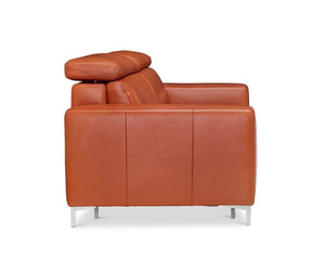 Andrew Leather Queen Sleeper - Cognac