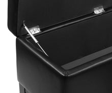Load image into Gallery viewer, Pauline Leather Storage Ottoman
