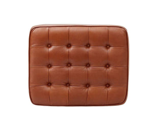 Gustav Leather Ottoman