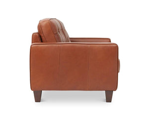 Gustav Leather Loveseat